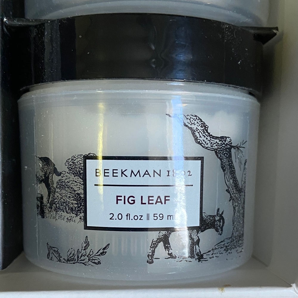 Beekman 1802 Fig Leaf whipped Body Cream moisturizer lotion goat milk 2 ounce